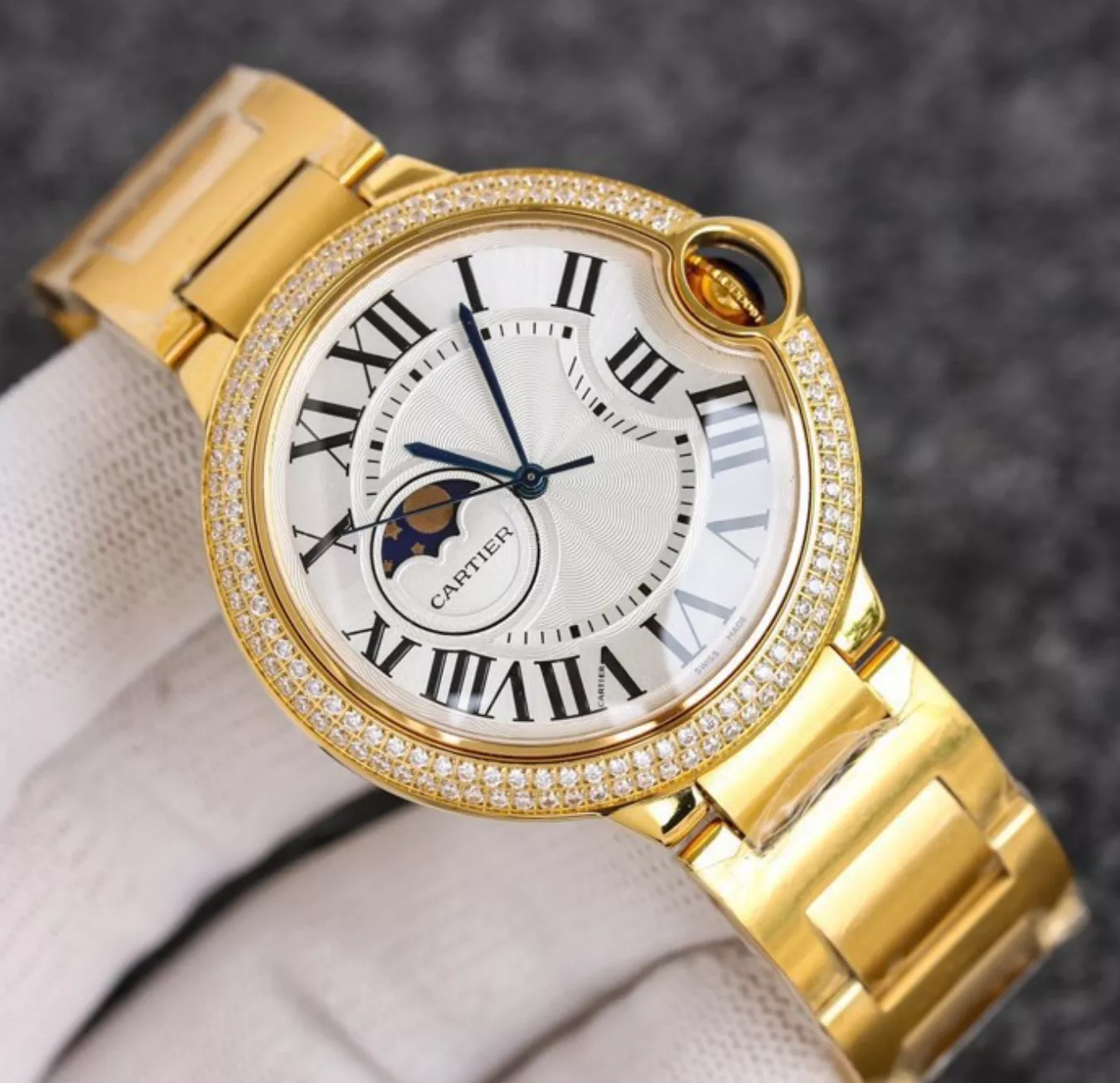 Cartier Ballon Bleu Stars Wristwatch